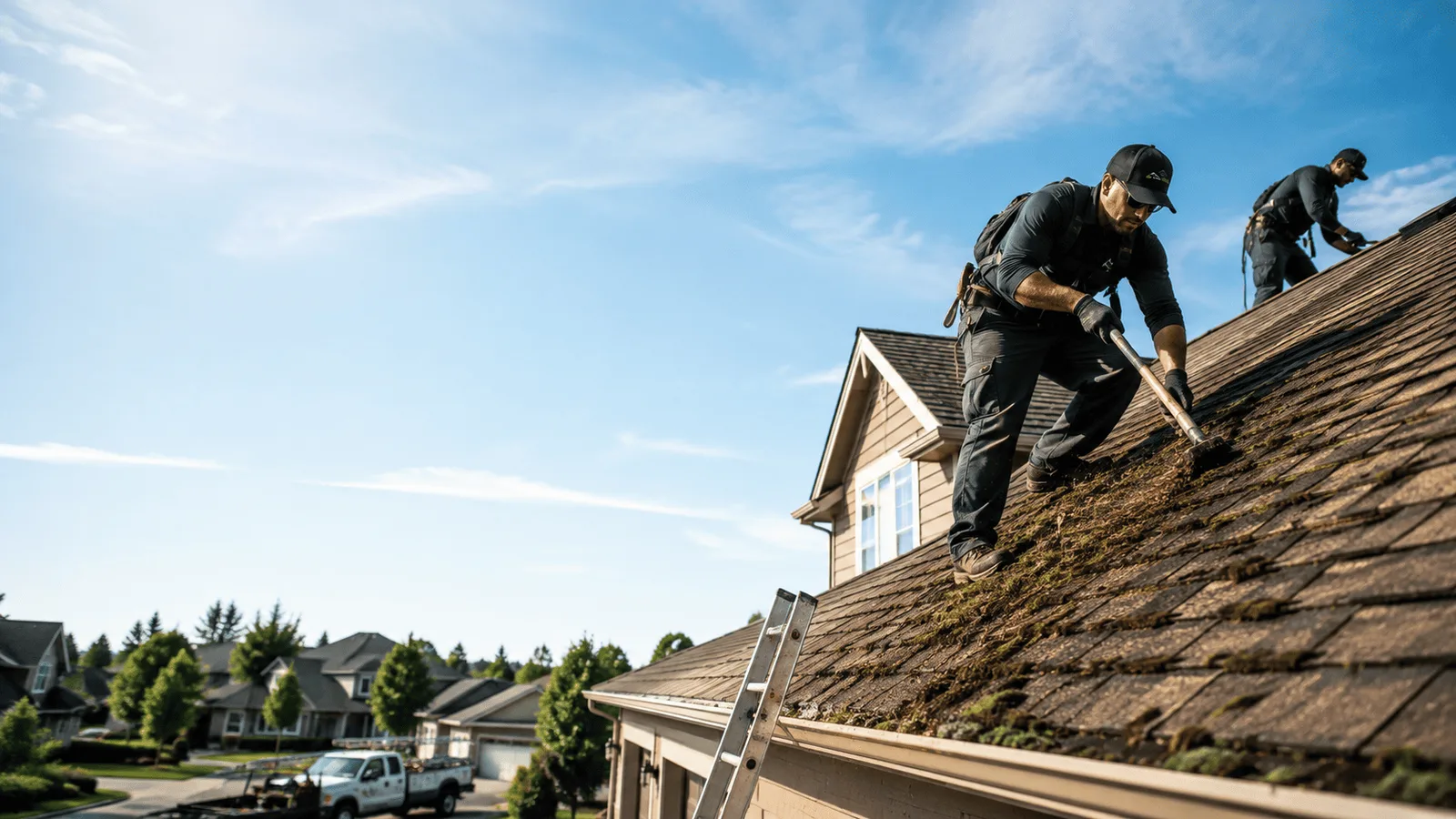 Roof Moss Removal in Hesston, KS near me